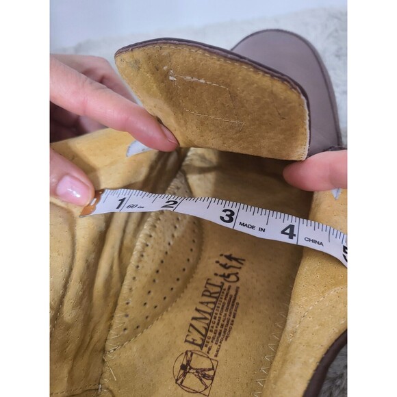 EZMART FIT Brown  Dress Shoes Skid Resistant Adjustable Strap 12.5 Inches main image 13
